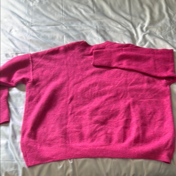 Vince Camuto Pink Crew Neck Sweater - Picture 5 of 6